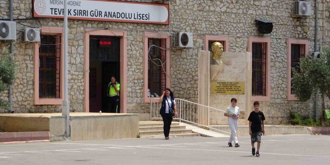 Mersin’de Lgs Sona Erdi, Öğrenciler Sınavı Değerlendirdi