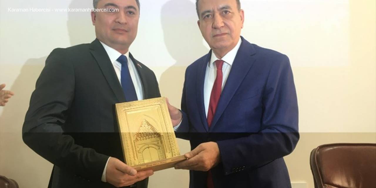 Özbekistan'lı İş İnsanları Karaman'da