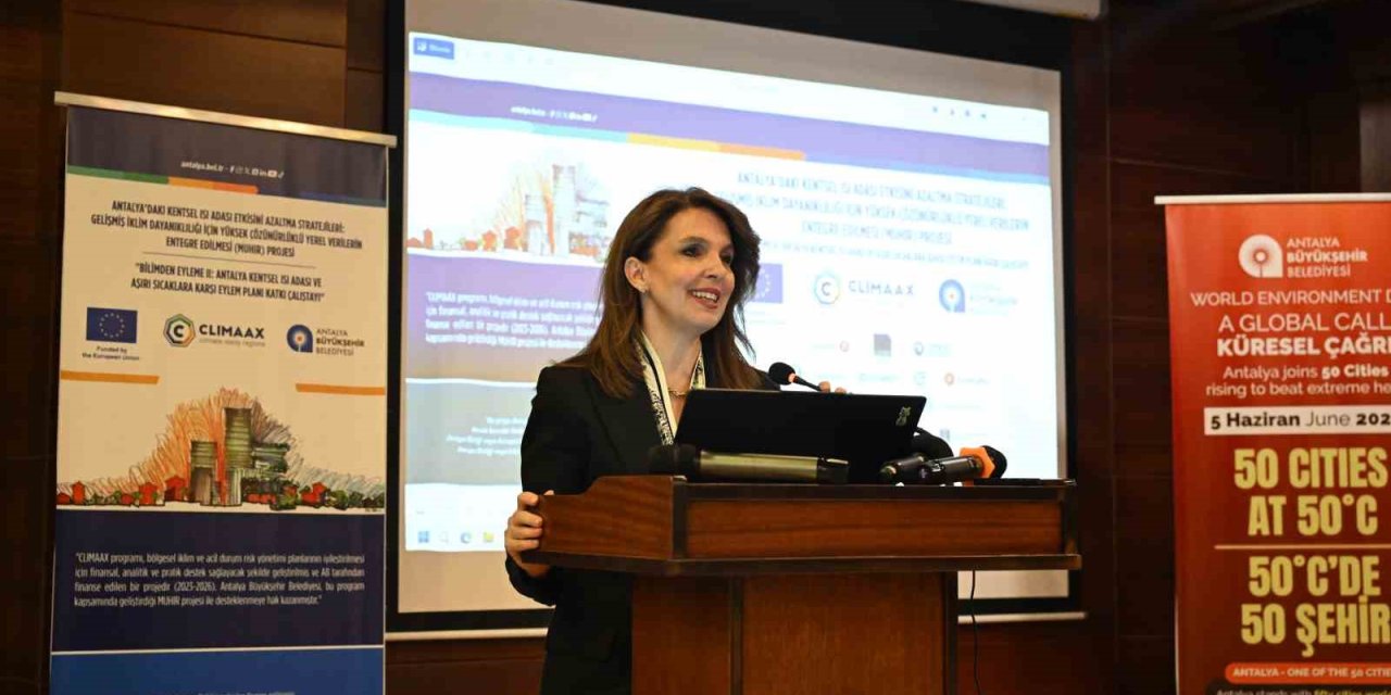Antalya Büyükşehir Belediyesi, Clımaax Projesi Kapsamında Çalıştay Düzenledi