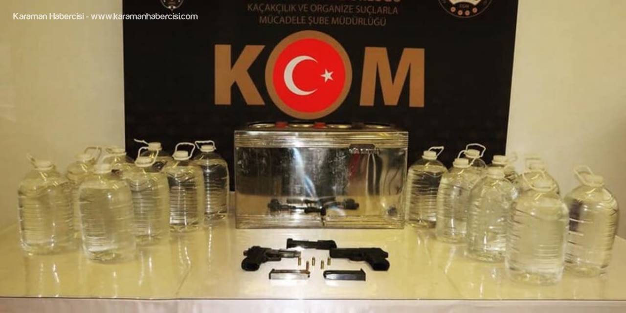 Çay Kazanıyla Kaçak Alkol Üreten 6 Kişiye Gözaltı