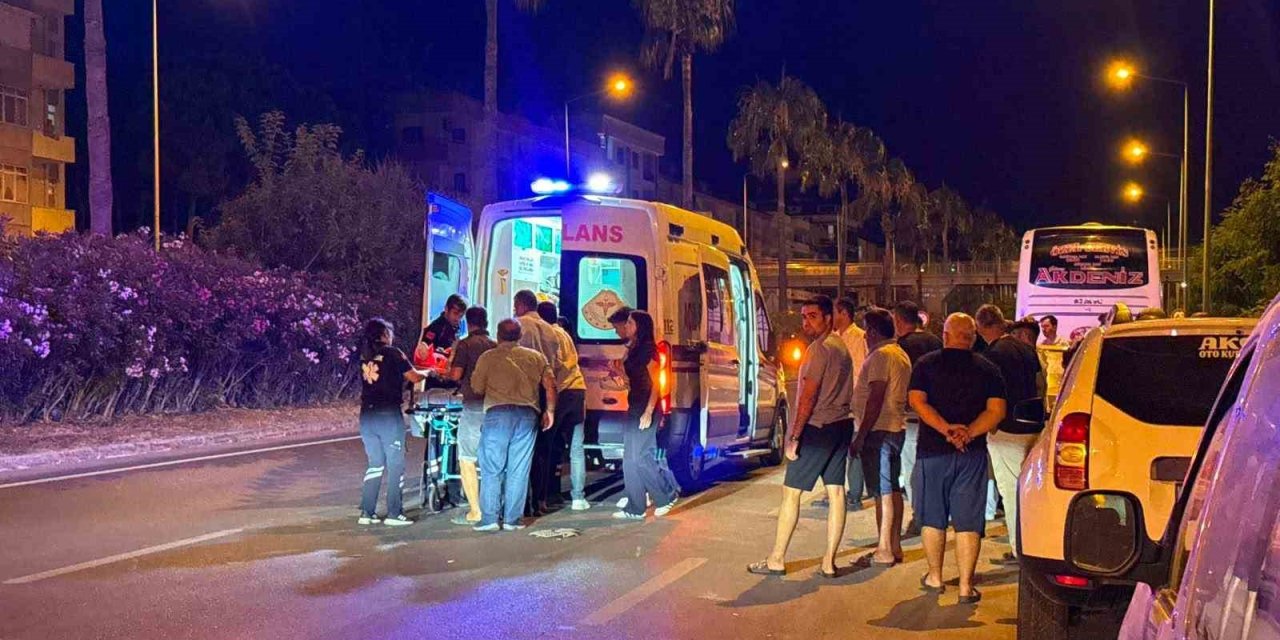 Gazipaşa’da Aracın Çarptığı Yaya Yaralandı
