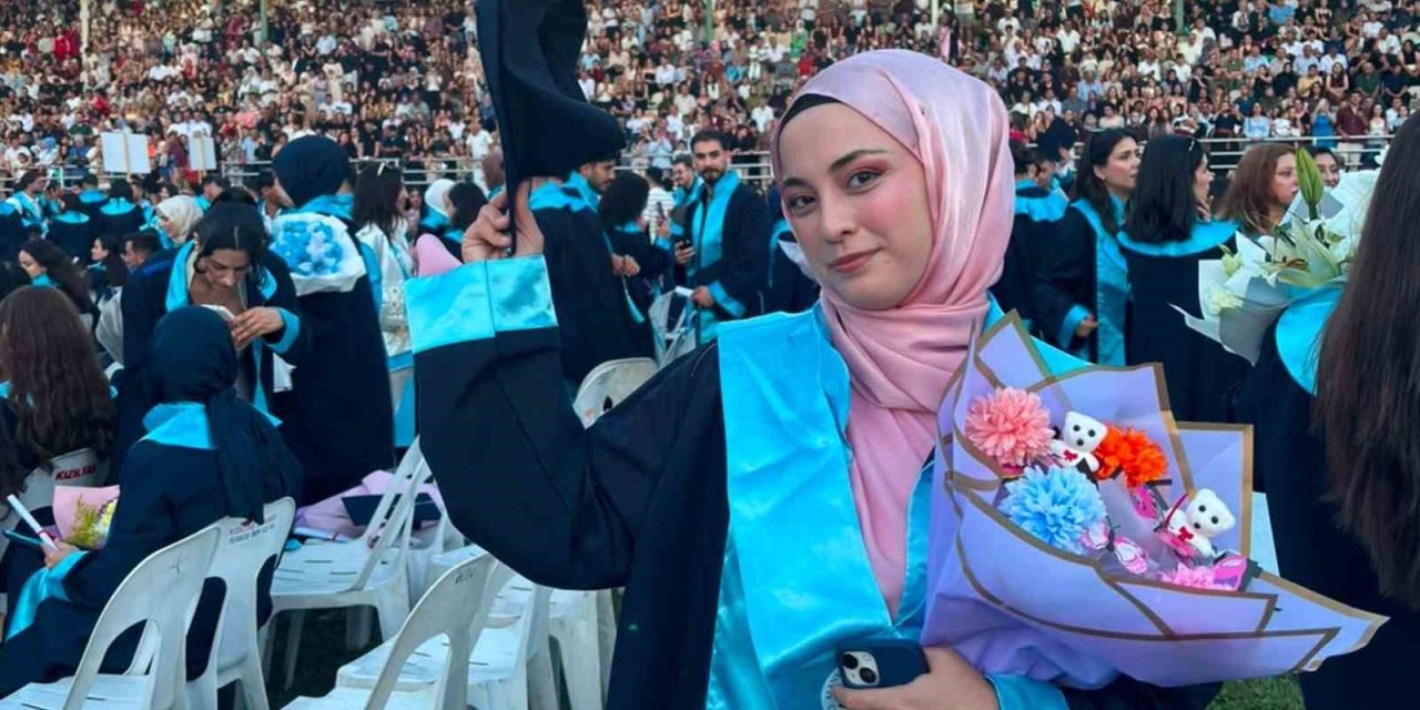 Serebral Palsi İle Mücadelesini Zaferle Taçlandırdı 3,48 Ortalama İle Bölüm İkincisi Olarak Alkü’den Mezun Oldu