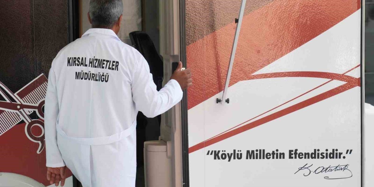Alanya Belediyesi Mobil Kuaför Aracı Hizmete Başladı