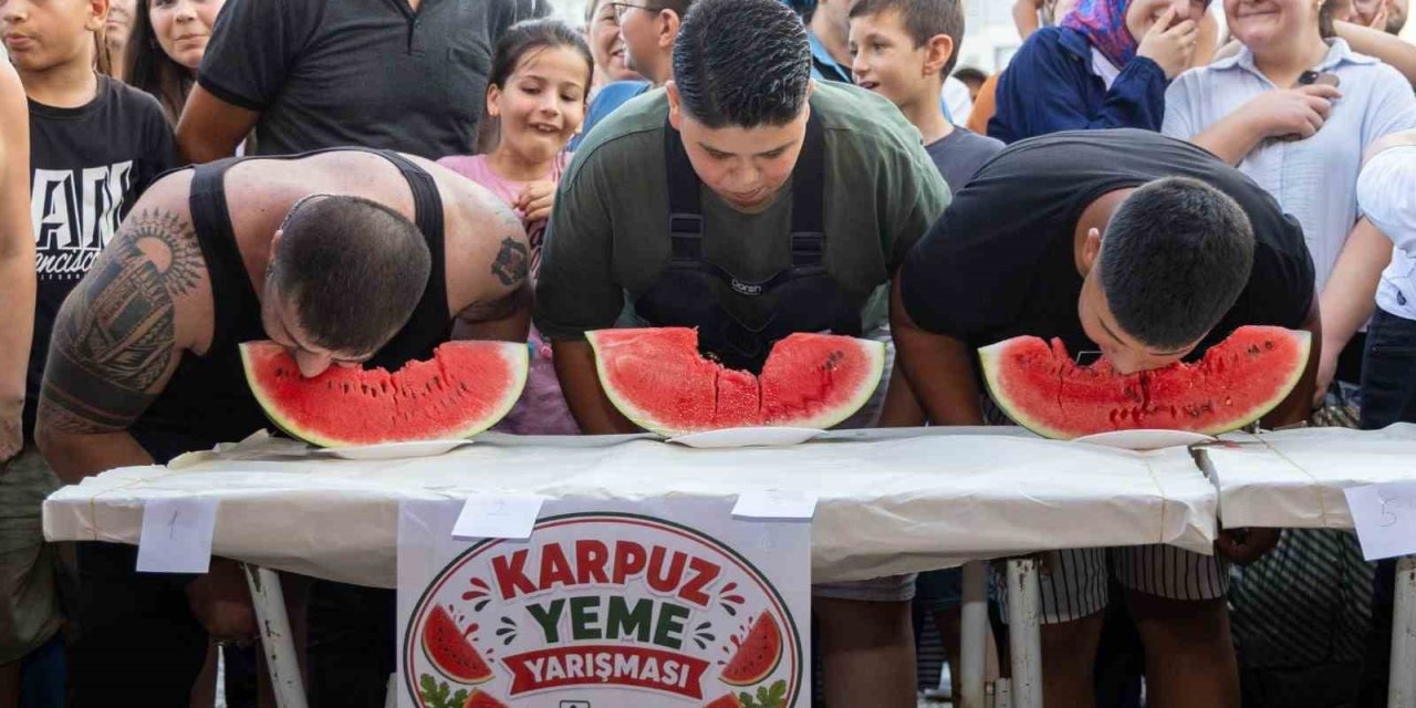 Manavgat Belenobası Karpuz Şenliği’nde Bereket Ve Coşku Bir Araya Geldi