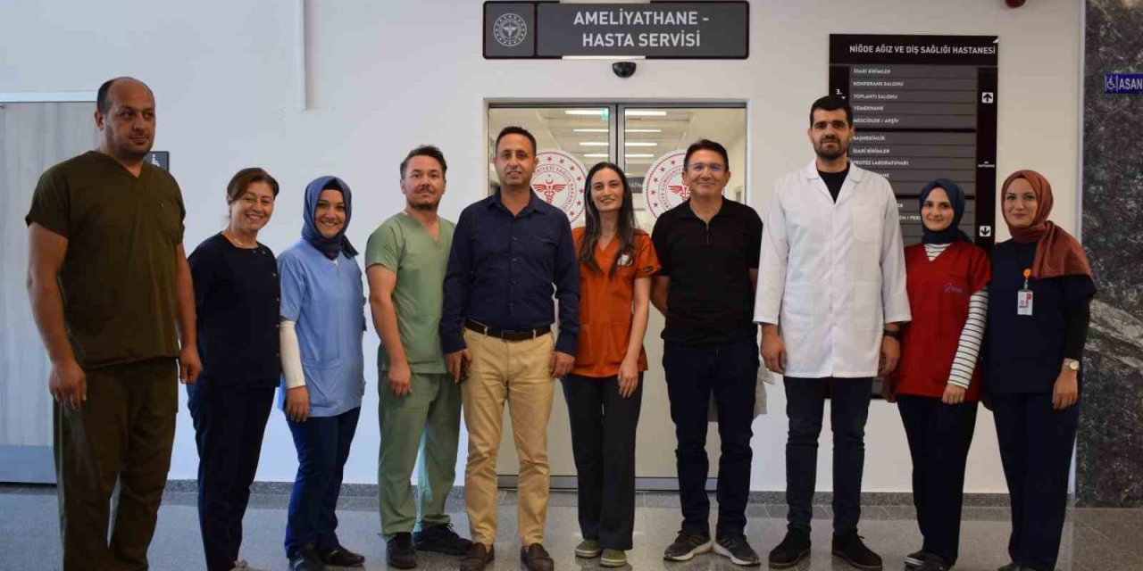 Niğde Ağız Ve Diş Sağlığı Hastanesi’nde İlk Ameliyat Başarıyla Gerçekleştirildi
