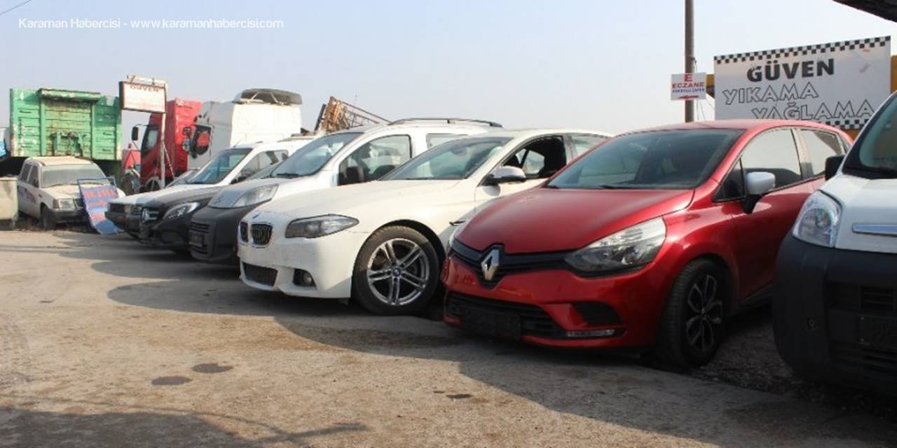 Motor Ve Şasi Numarası Değiştirilmiş 1 Milyon Liralık Otomobiller Ele Geçirildi
