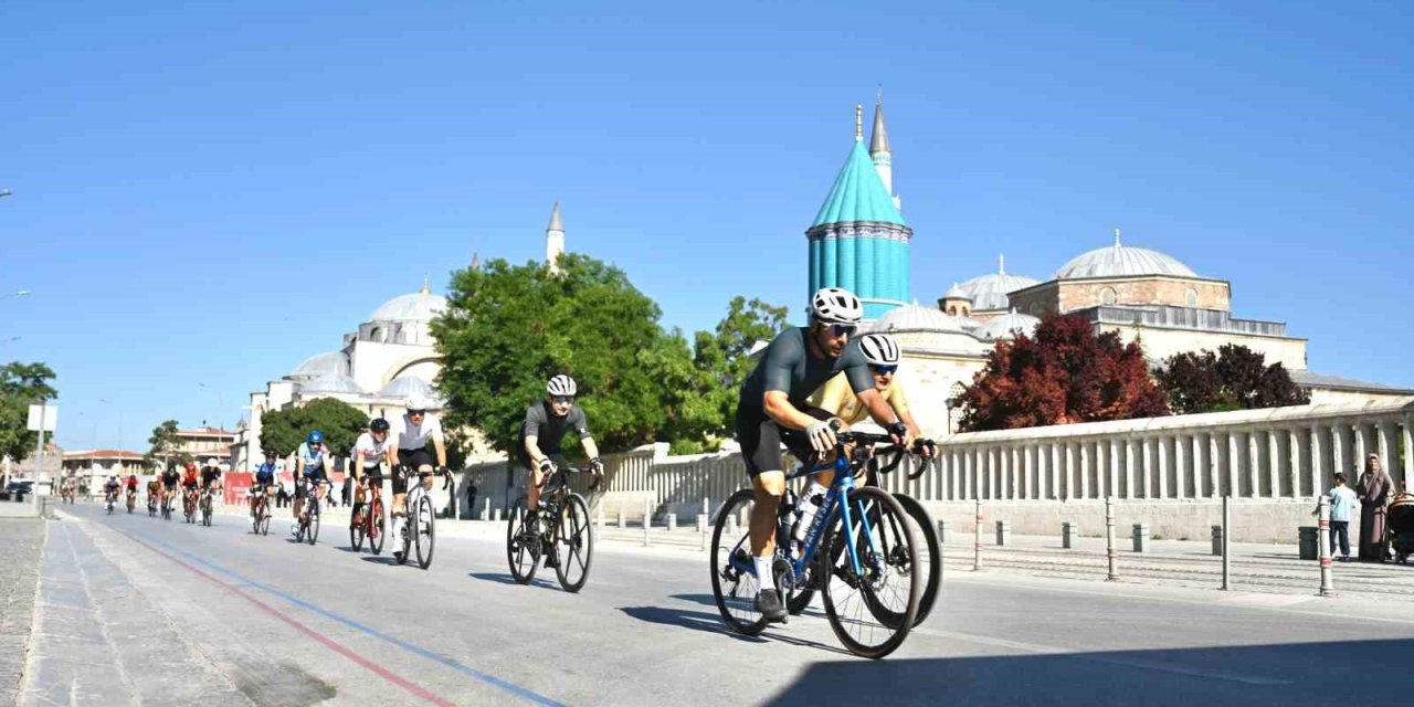 Avrupa Bisiklet Başkenti Konya’da Granfondo Bisiklet Yol Yarışı Heyecanı Yaşandı
