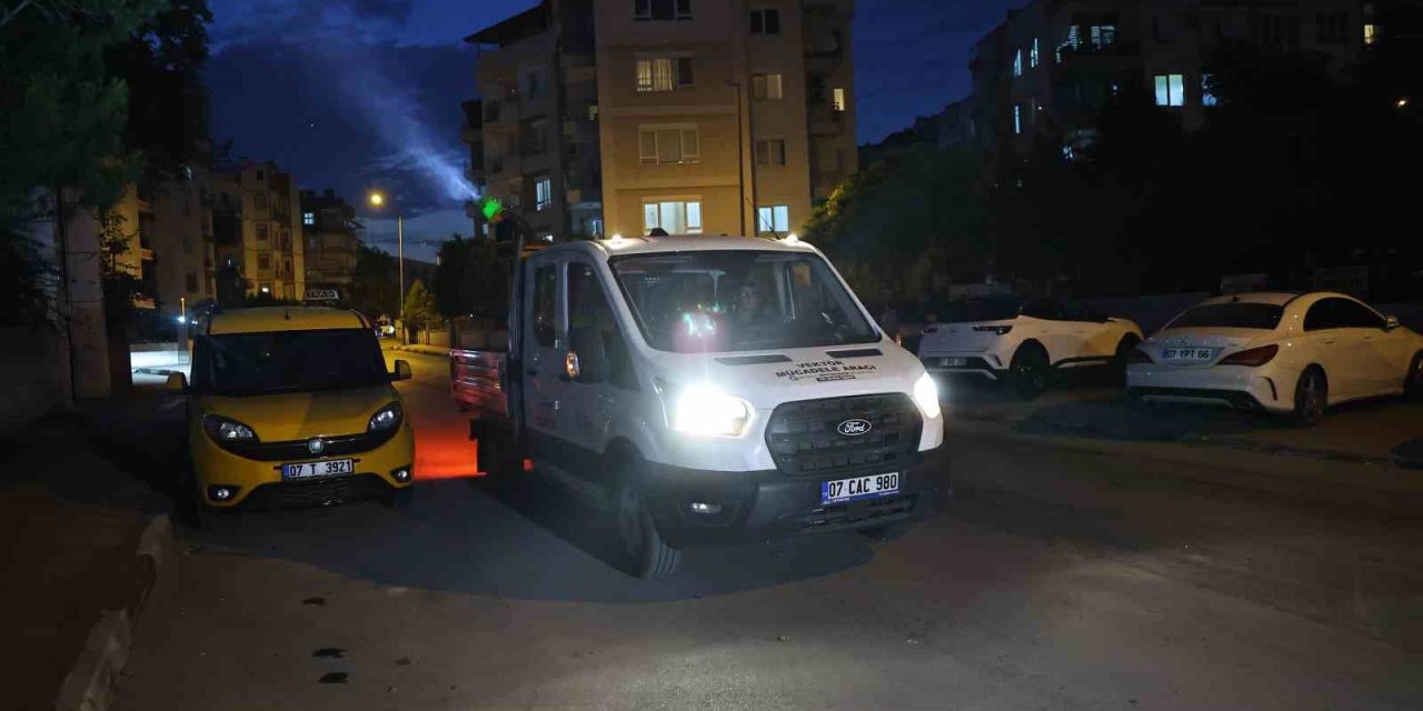 Büyükşehir’den Gece Vektör Mesaisi