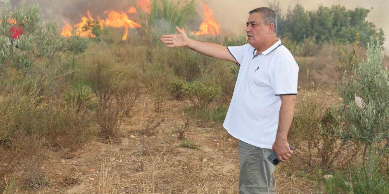 Aksu Belediyesi Yangın Riskine Karşı Sahada