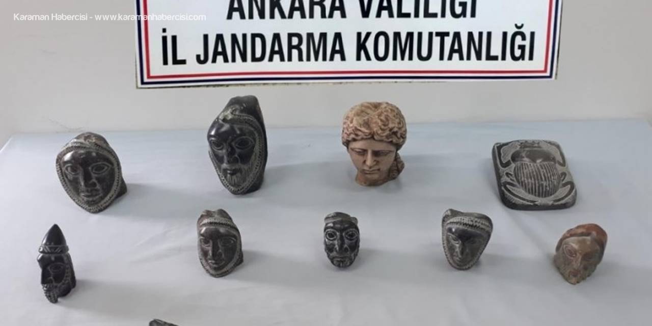 Akyurt’ta Helenistik Döneme Ait 14 Heykel Ele Geçirildi