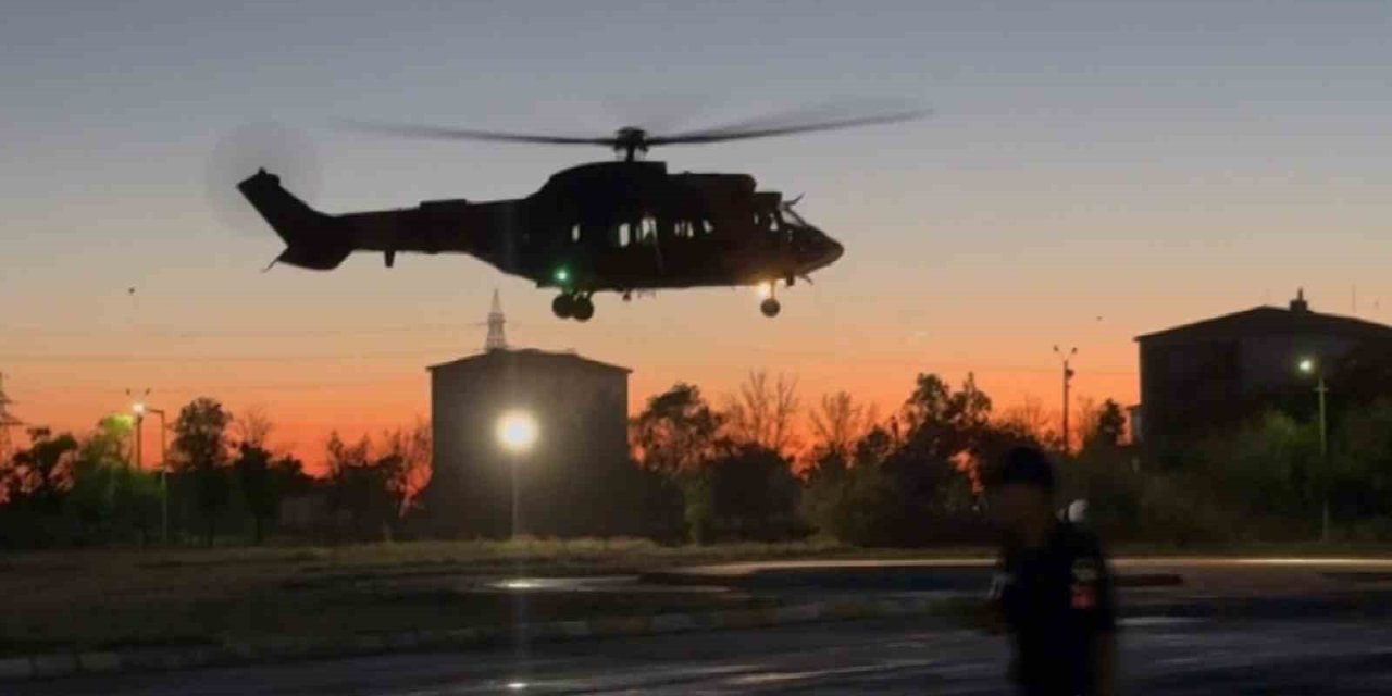 Şehit Hilal’in Cenazesi Helikopterle Aksaray’a Getirildi