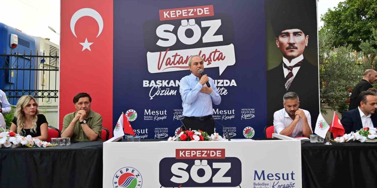 Kepez’de Mahallelerin Sesi Halk Buluşması’nda Yükselecek
