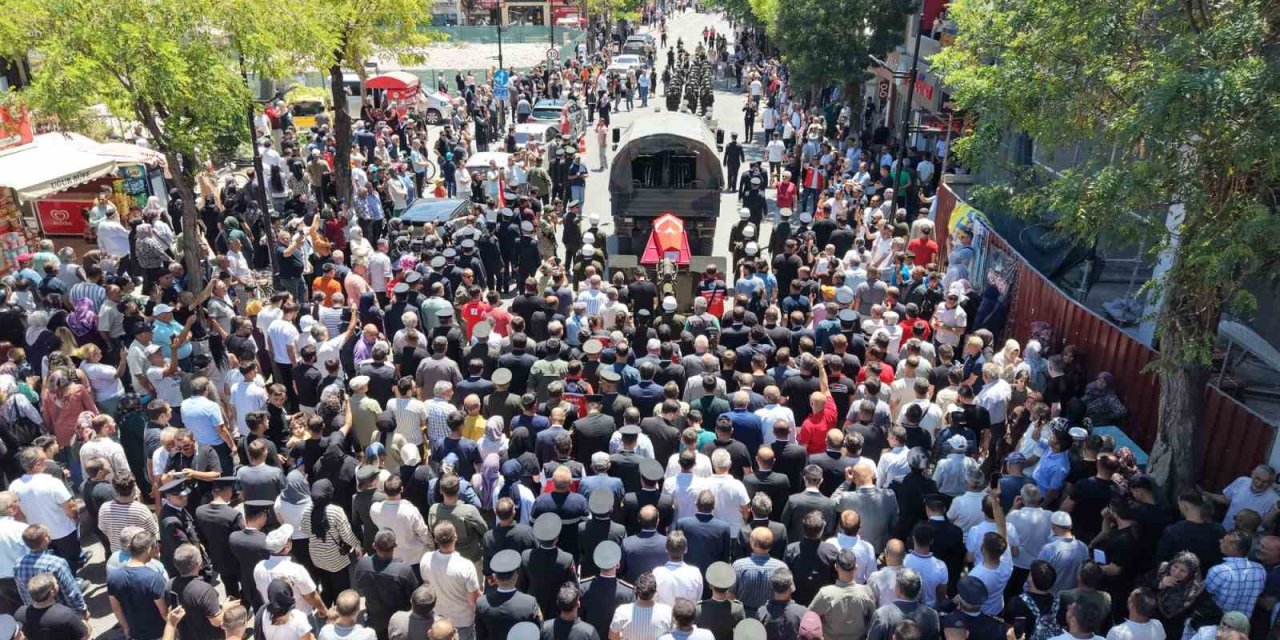 Aksaraylı Şehit Törenle Son Yolculuğuna Uğurlandı