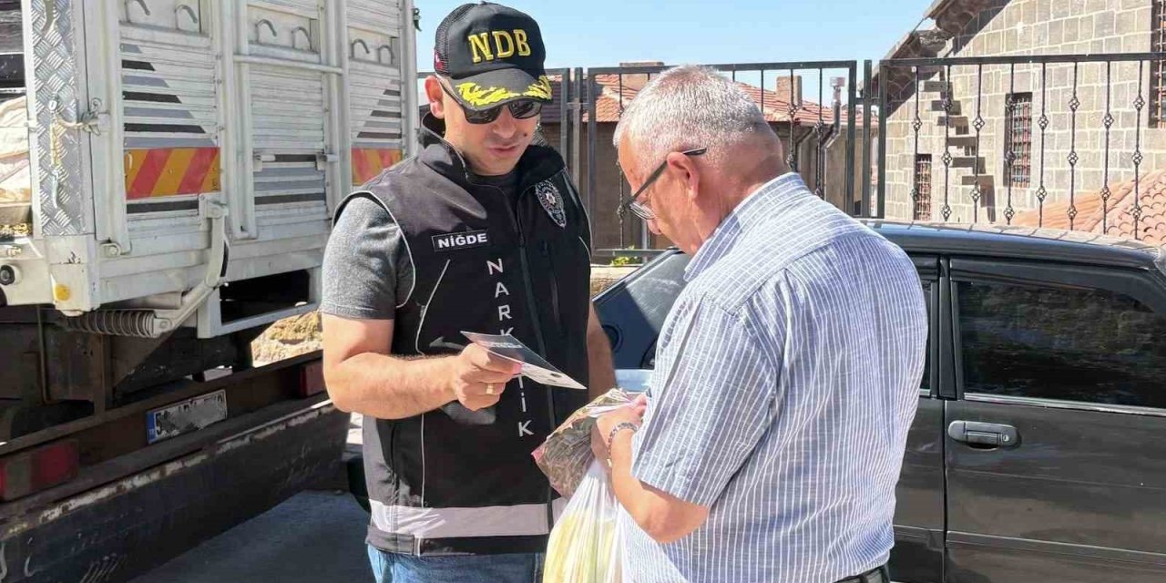 Niğde Polisinden Uyuşturucuya Karşı Bilinçlendirme Seferberliği