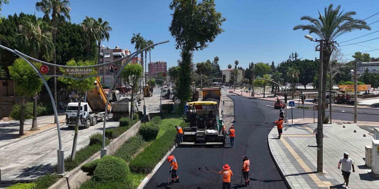 Tarsus’ta Kavşak Düzenleme Çalışması Tamamlandı