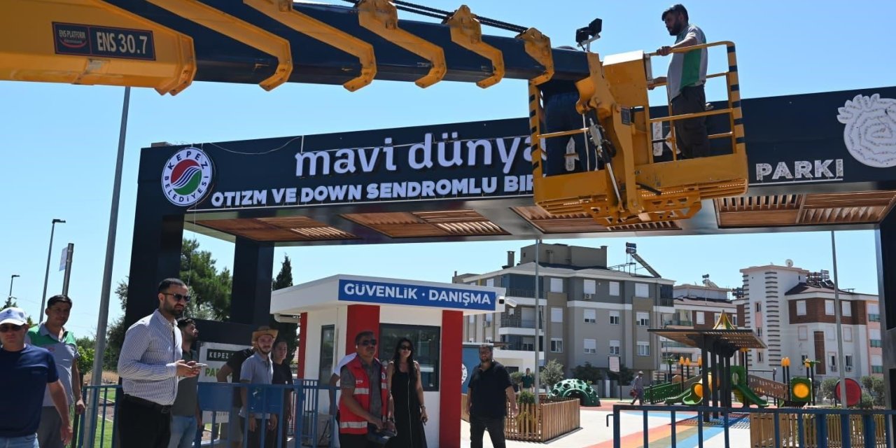 Kepez’e Engel Tanımayan Proje: Mavi Dünya Parkı