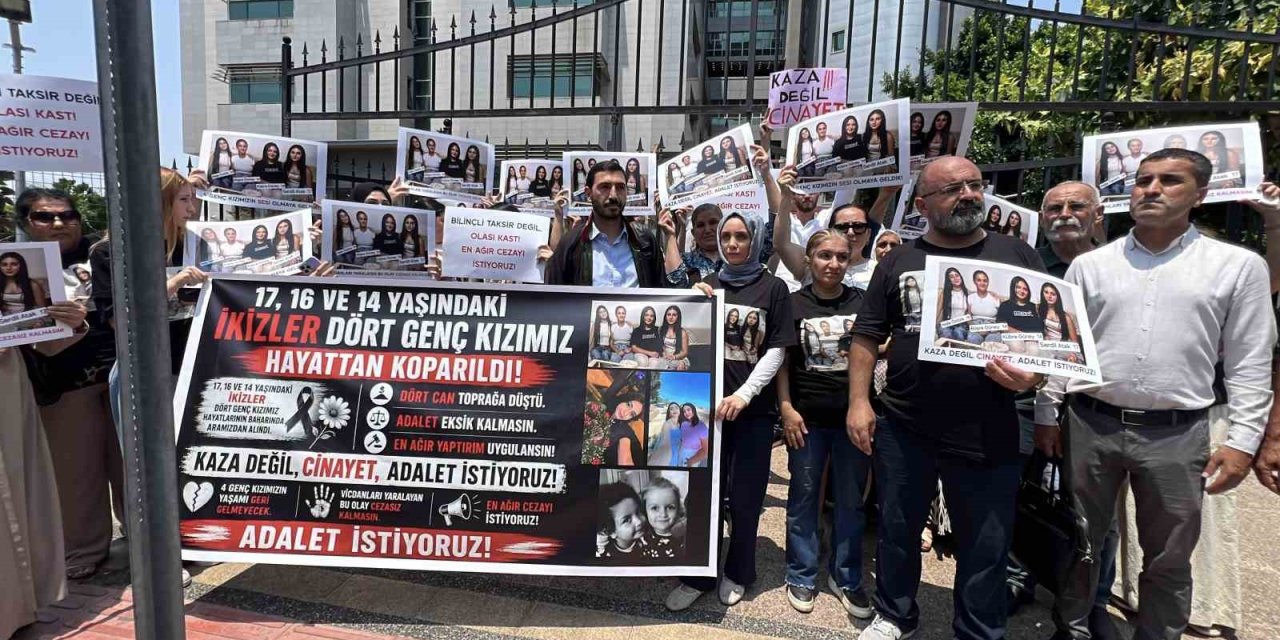 Mersin’de İkiz Kardeşler İle İki Kuzenin Öldüğü Kazanın Sanığı Hakim Karşısına Çıktı