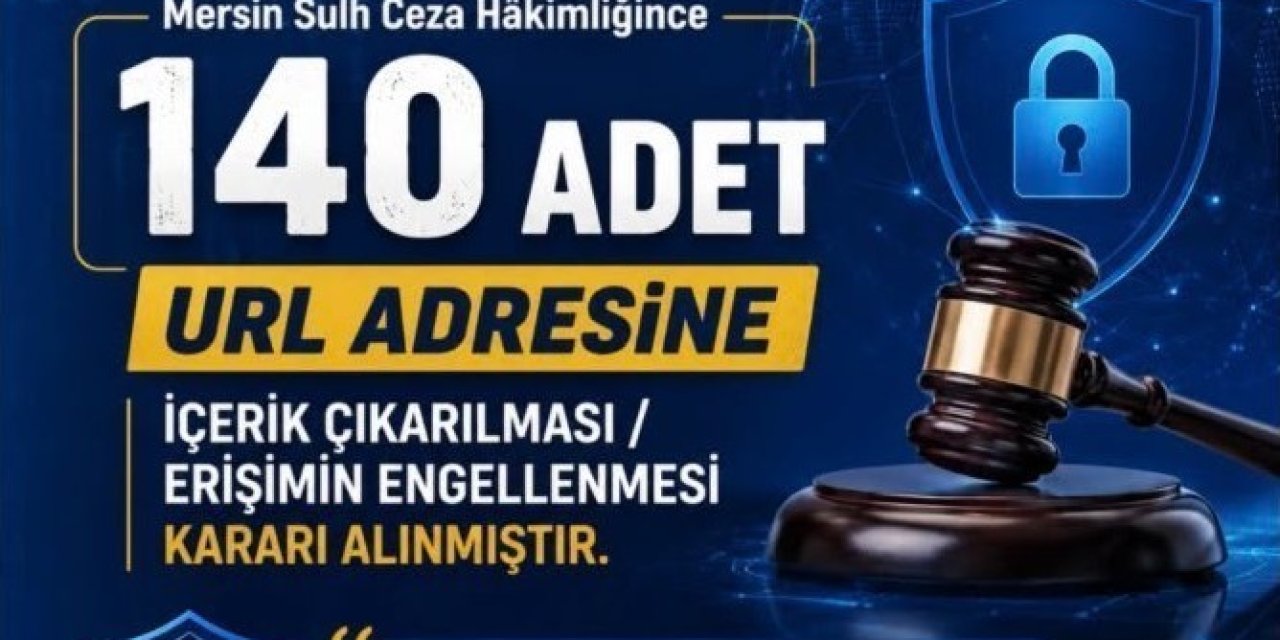 Mersin’de Müstehcen İçerik Paylaşan 140 Hesaba İşlem Yapıldı