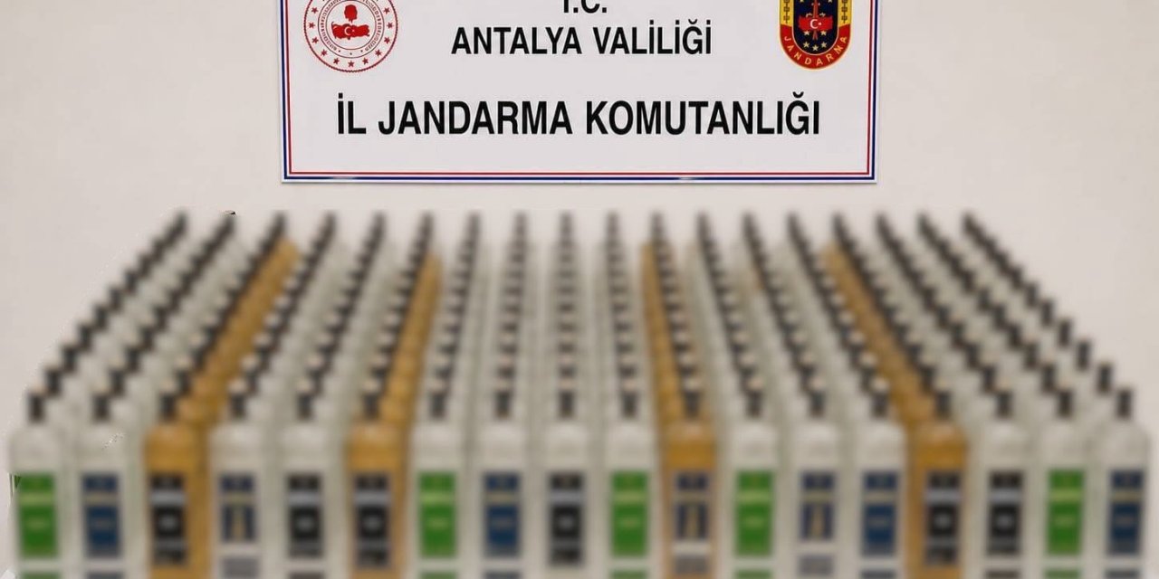 Alanya Ve Manavgat’ta Kaçak İçki Operasyonu: 208 Litre Ele Geçirildi
