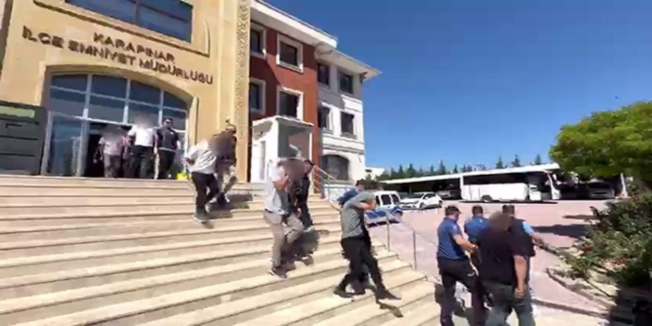 Konya’da Uyuşturucu Tacirlerine Operasyon