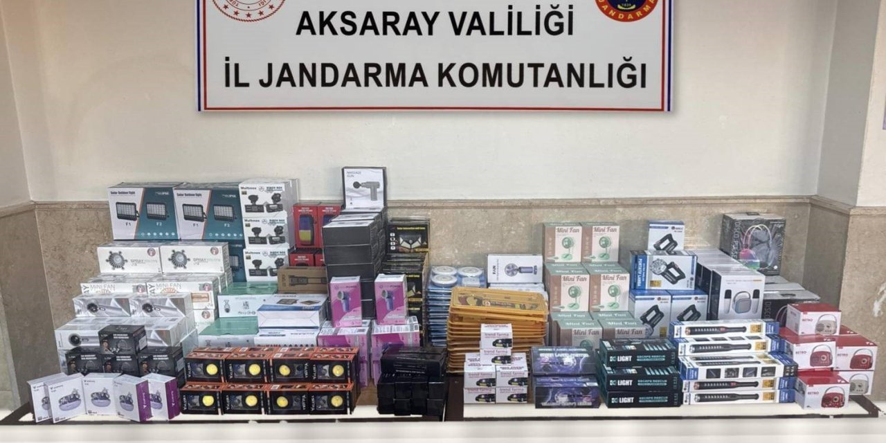 Aksaray’da 4,5 Milyonluk Kaçakçılık Operasyonu: 3 Gözaltı