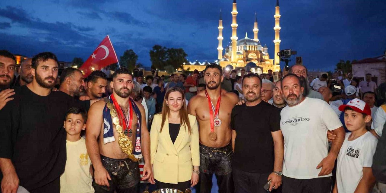 665. Tarihi Kırkpınar Yağlı Güreşleri Başpehlivanı Erkan Taş: "çocukluk Hayalimizdi"
