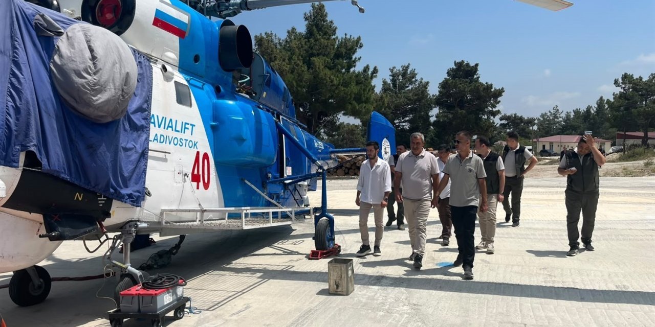Mersin’de Yangın Ekibinin Çalışmaları Yerinde İncelendi