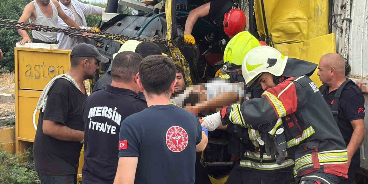 Mersin’deki Tır Kazasında Can Kaybı 2’ye Yükseldi