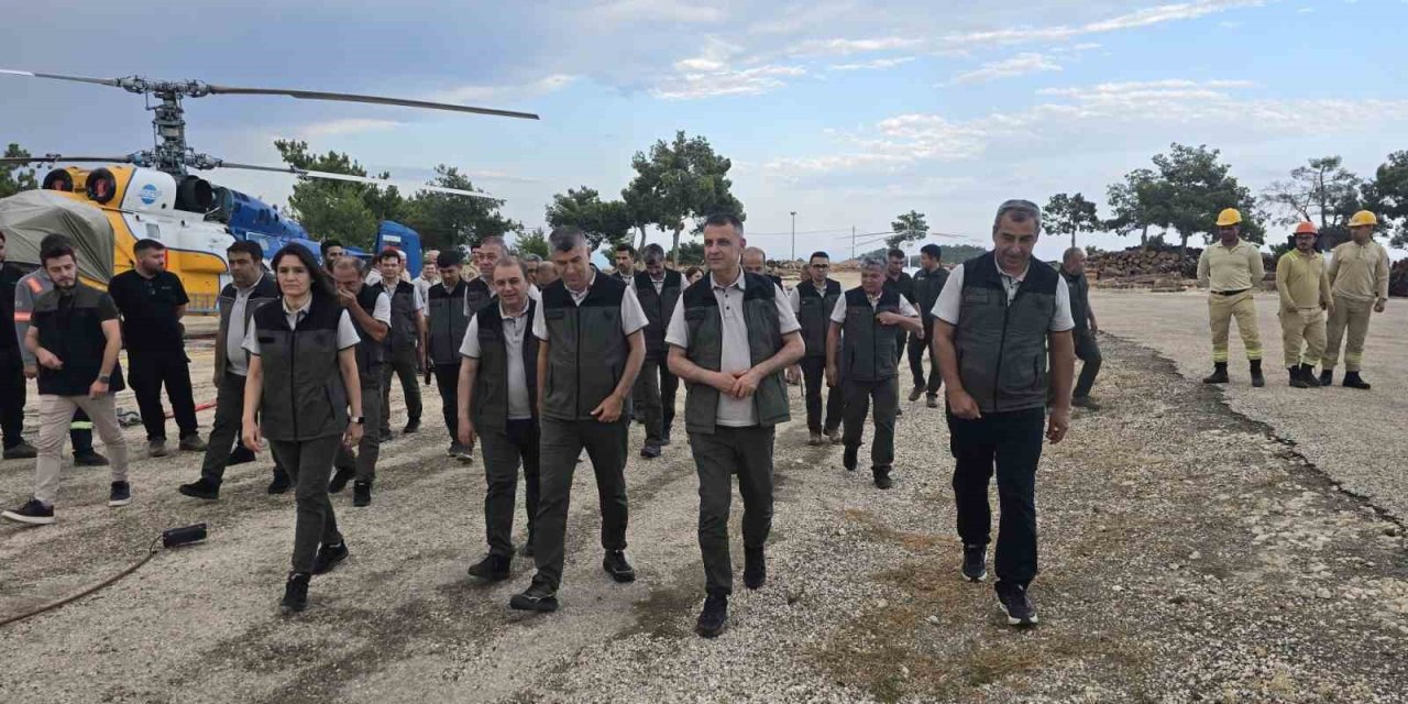 Mersin’de Orman Yangınlarına Karşı Teyakkuz Vurgusu