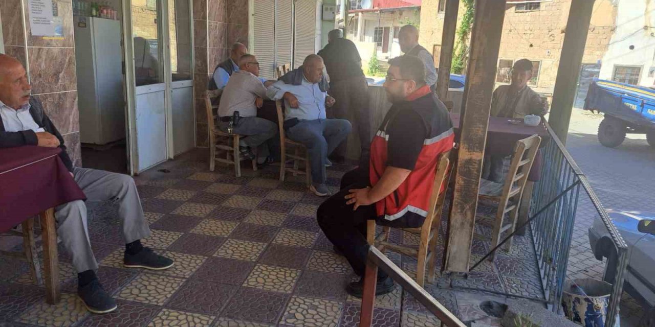 Çamardı’da Hasat Öncesi Üreticilere Bilgilendirme Toplantıları