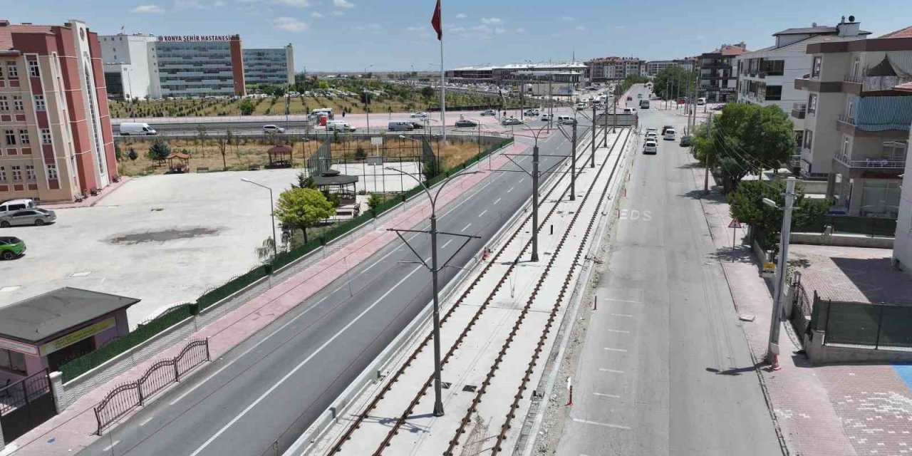 Başkan Altay: "adliye-şehir Hastanesi Tramvay Uzatma Hattında Test Sürüşleri Öncesi Son Aşamaya Geldik"