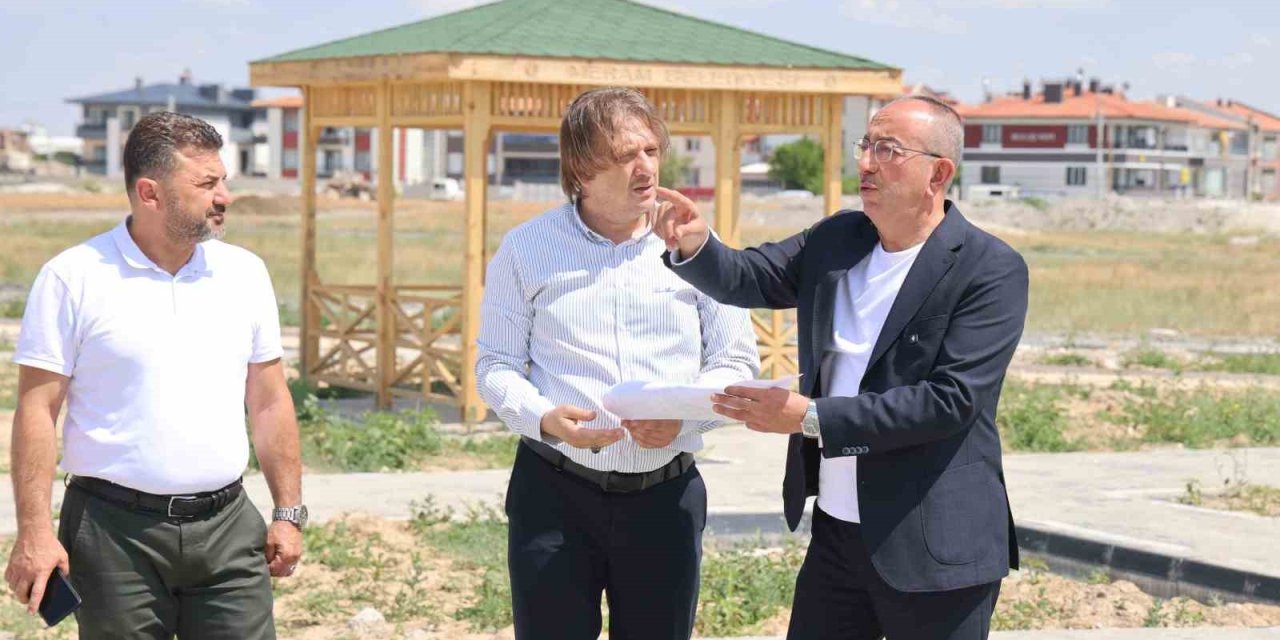 Meram’da Yeşil Dönüşüm Hız Kesmiyor