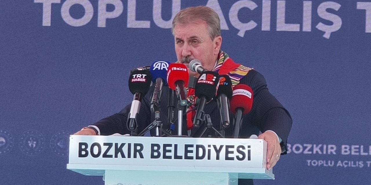 Bbp Genel Başkanı Destici, Bozkır’da Toplu Açılış Törenine Katıldı