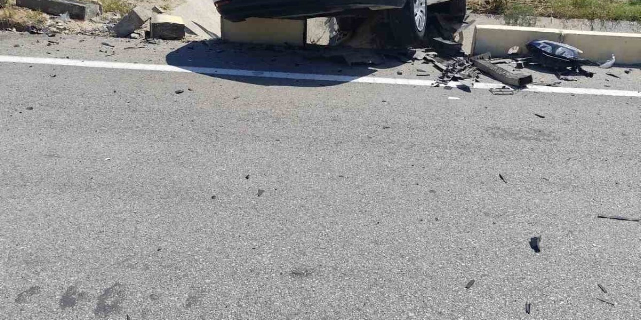 Isparta’da Trafik Kazası Ucuz Atlatıldı