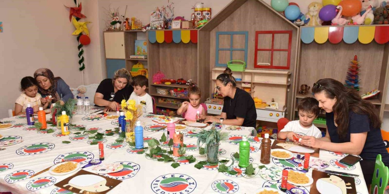Kepez’de Minik Eller Sanatla Buluşuyor