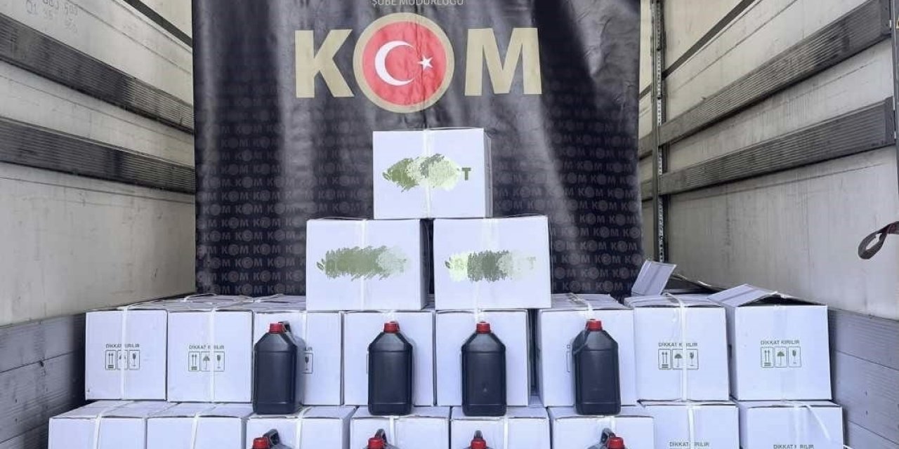 Niğde’de Bin Litre Etil Alkol Ele Geçirildi