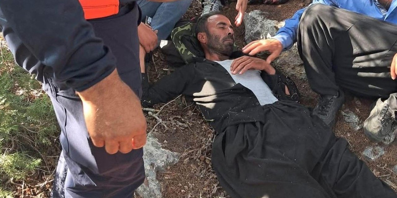 Kayıp Şahıs Ormanda Bitkin Halde Bulundu