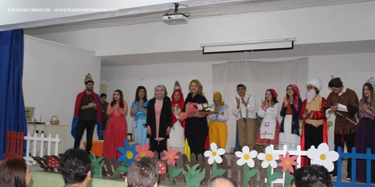 KMÜ Öğrencilerinden Miniklere Drama Gösterisi