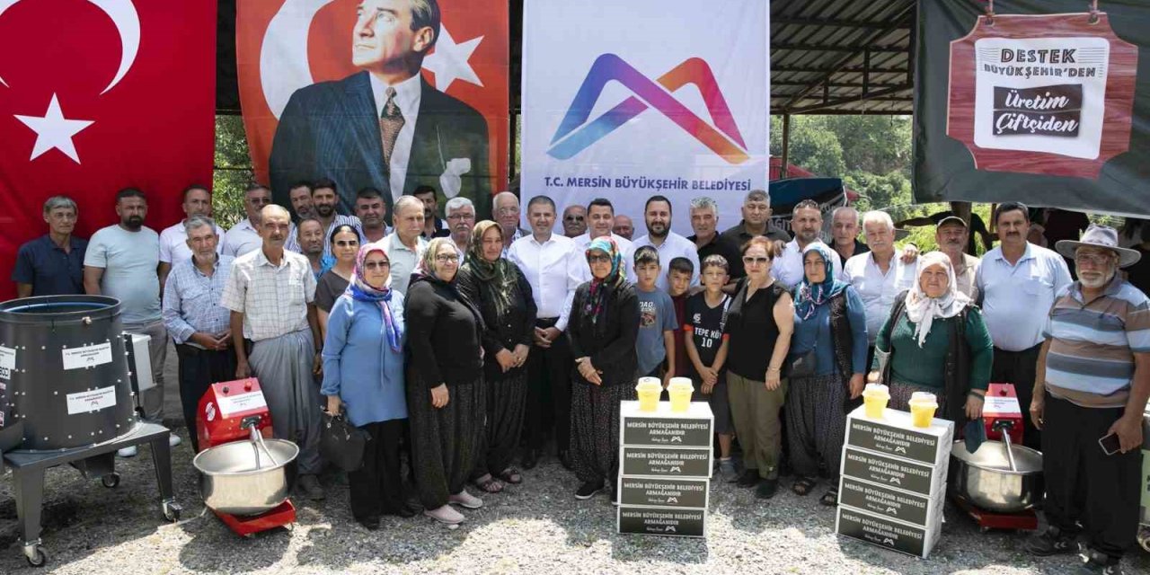 Mersin’de Üreticiye Çok Yönlü Tarım Desteği