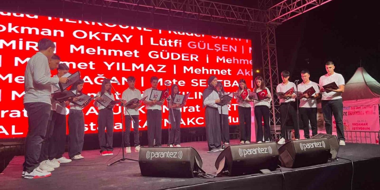 Alanya’da 15 Temmuz’un 10’uncu Yılında Binler Tek Yürek Oldu