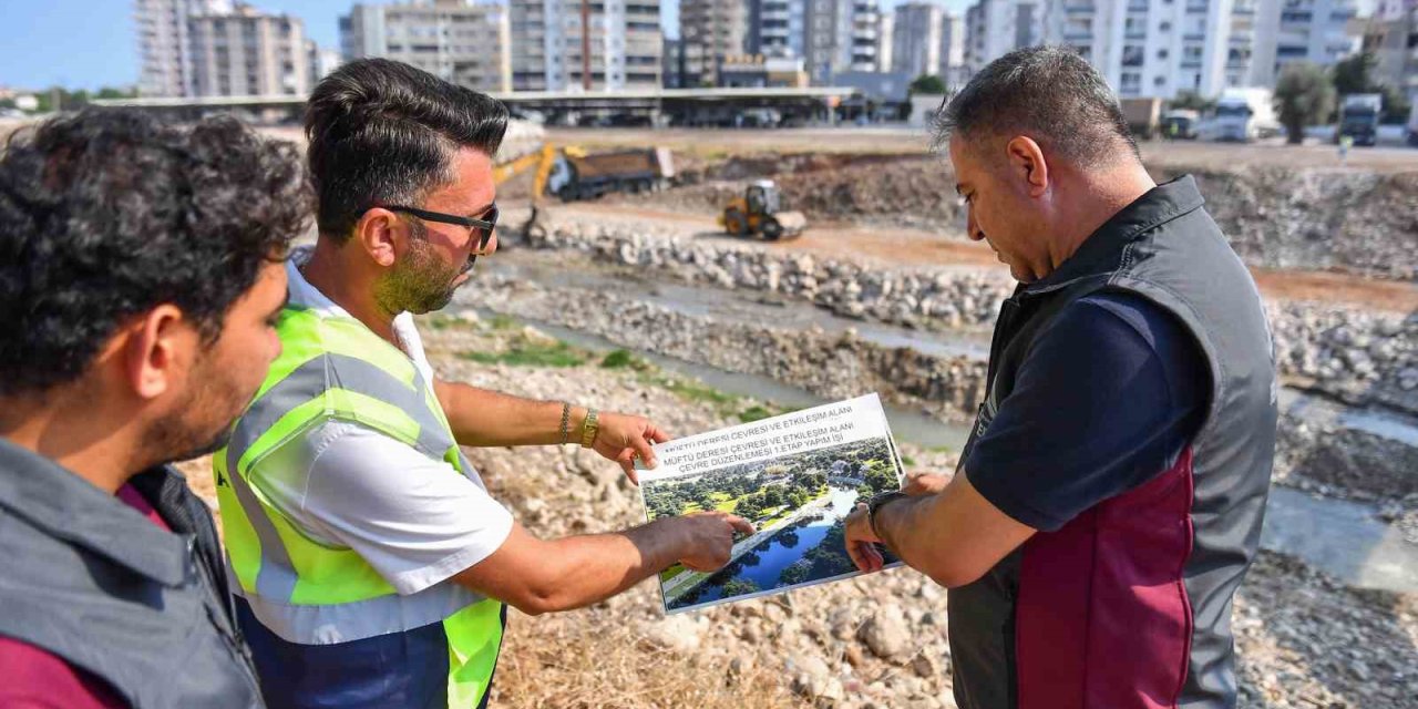 Mersin’de Müftü Deresi Yaşam Vadisi Projesi Başladı