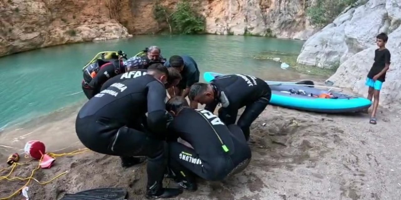 Kapuz Kanyonu’nda Serinlemek İçin Girdiği Suda Hayatını Kaybetti