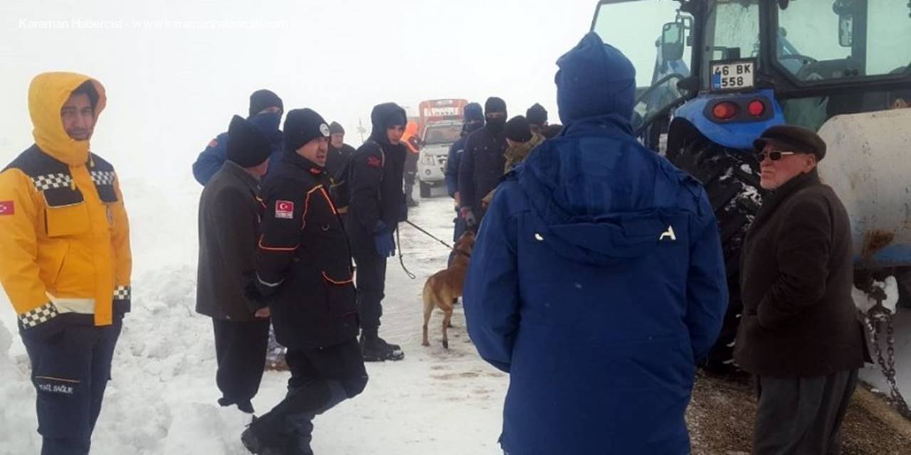 Mersin’de Karda Kaybolan Vatandaşın Arama Çalışmalarına Ara Verildi