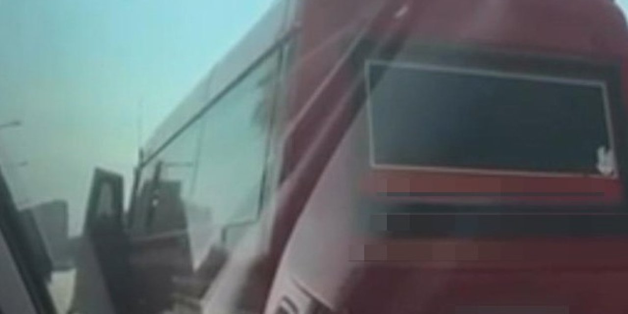 Mersin’de Çevreyolunda Yolcu İndiren Minibüs Sürücüsüne Ceza
