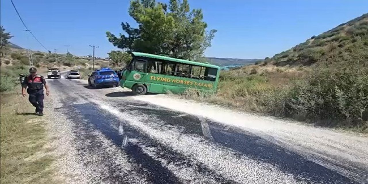 Manavgat’ta Safari Aracı Kaza Yaptı: 2 Yaralı