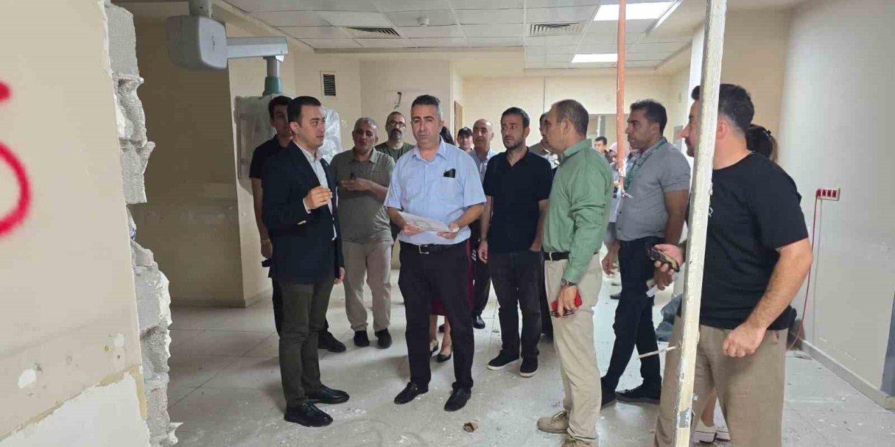 Toros Devlet Hastanesi Acil Servisi Yenileniyor