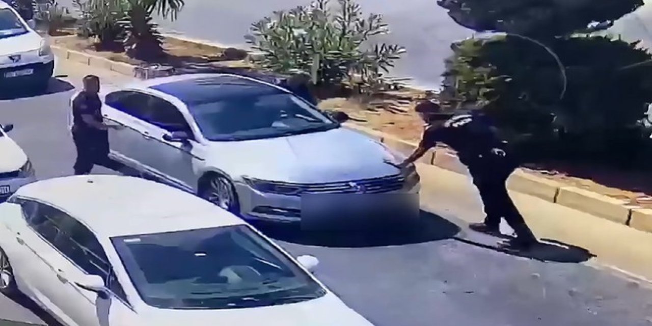 Mersin’de Hırsızlık Zanlıları Otomobille Kaçarken Yakalandı