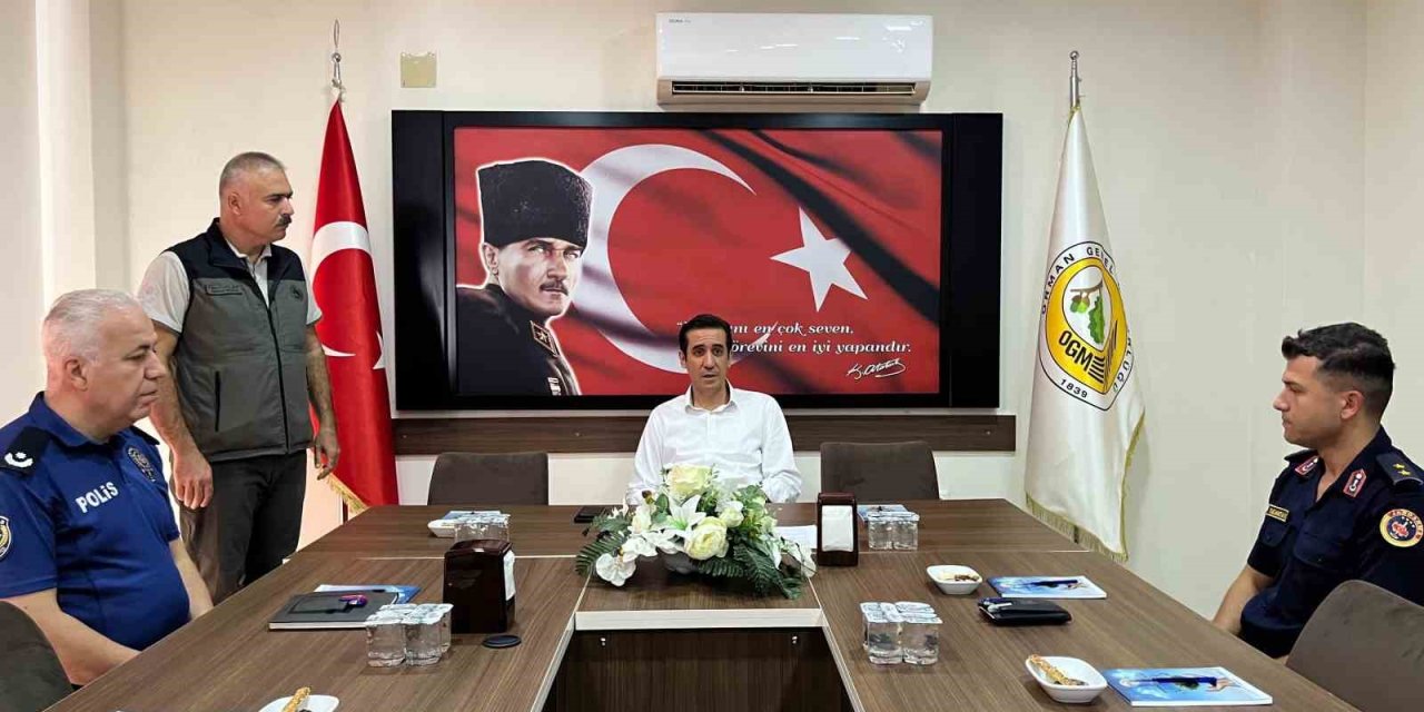 Bozyazı’da Orman Yangınlarına Karşı Toplantı Yapıldı