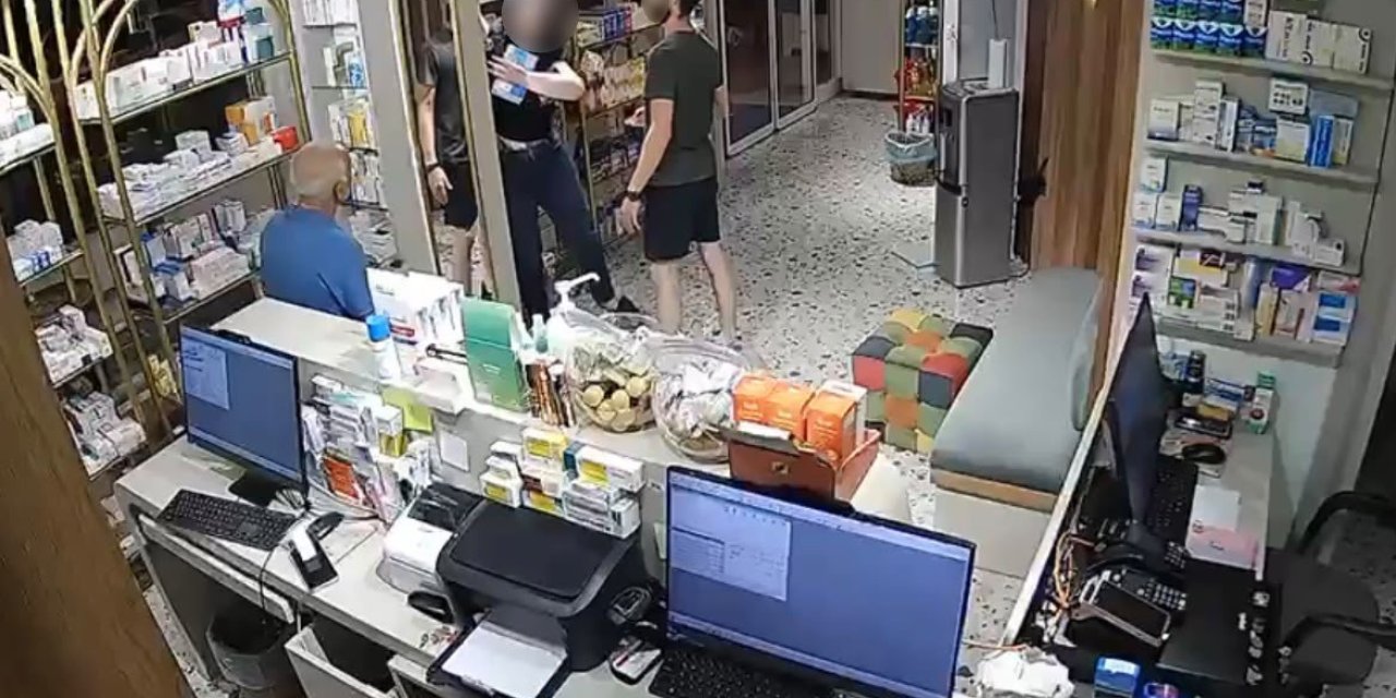 Eczacıyı Darbedip İlaçları Gasbeden Şüpheli Polisten Kaçamadı