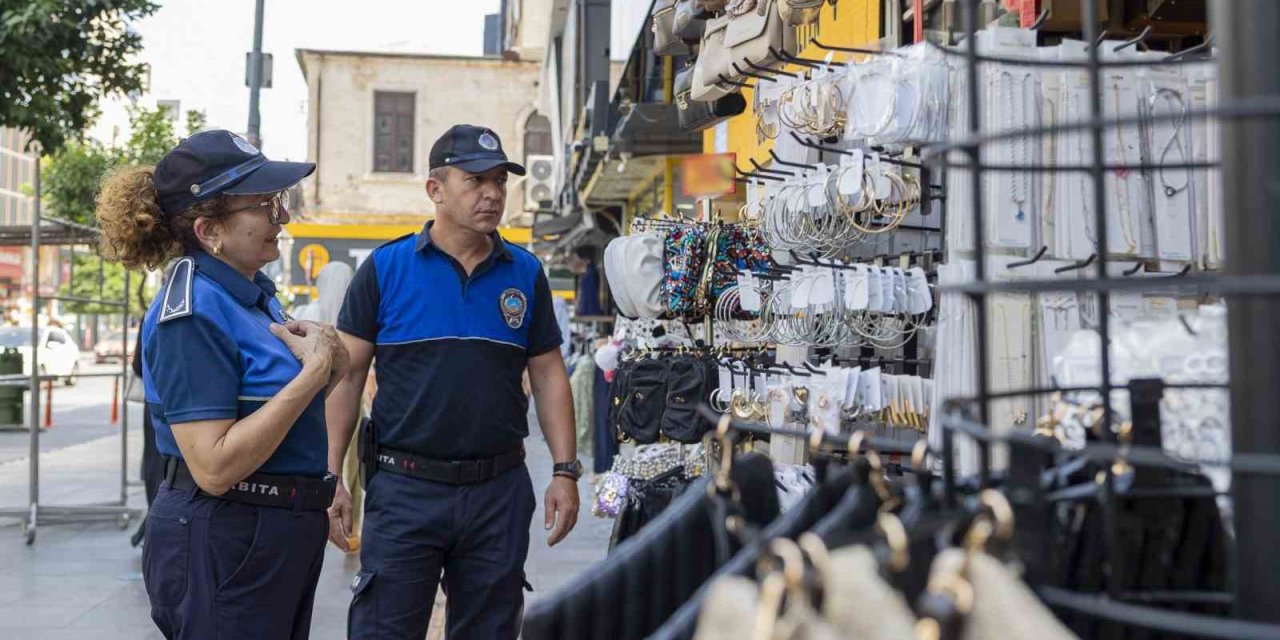 Mersin’de Kaldırım İşgallerine Sıkı Denetim